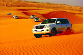 Desert Safari Premium Camp Private 4x4 Car