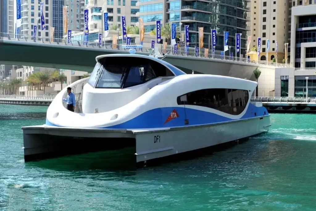 Get to Burj Khalifa by Ferry or Water Taxi