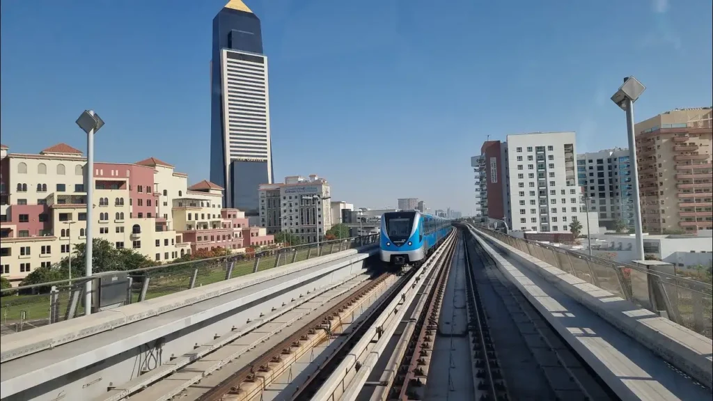 Get to Burj Khalifa by Metro