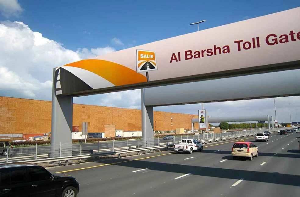 Salik Toll Gates on the Way