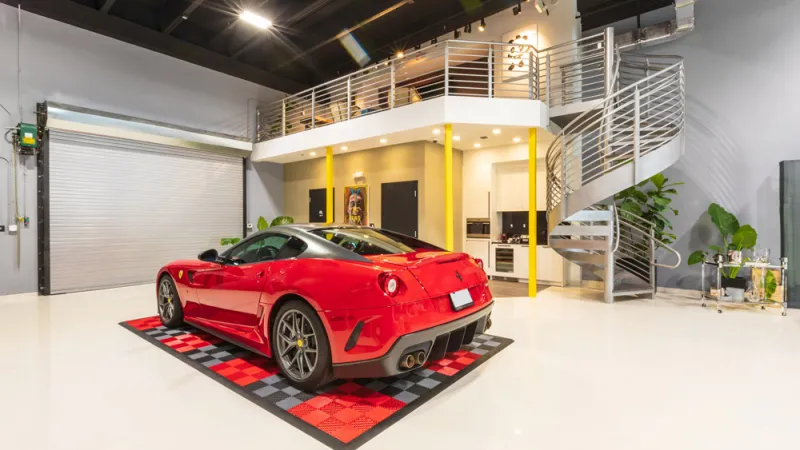 Supercar and luxury car storage