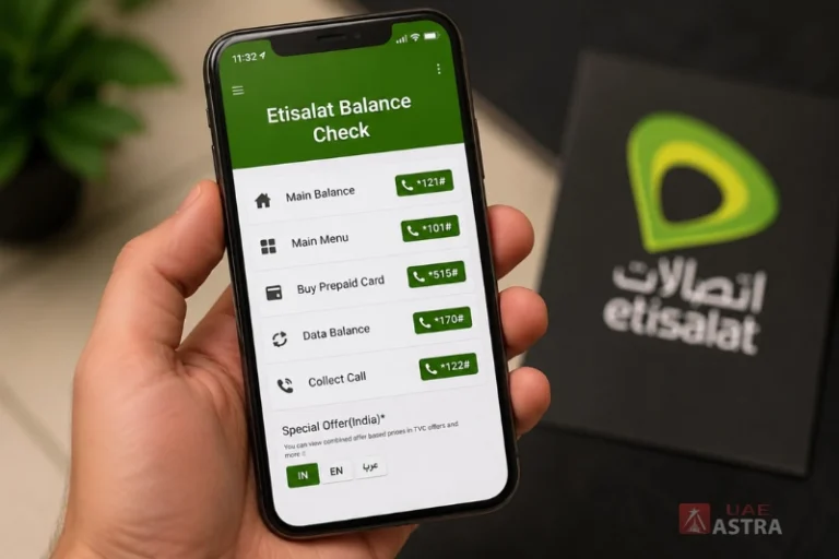 Etisalat Balance Check
